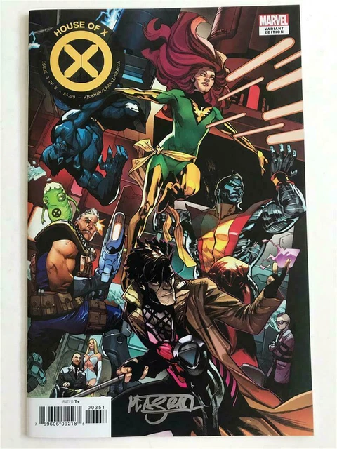 NYCC 2019 HOUSE OF X # 3 Variant Edition SIGNED by Mahmud Asrar with COA