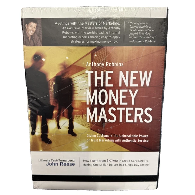 ANTHONY ROBBINS - The New Money Masters - with Frank Kern DVD