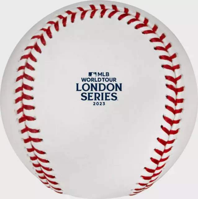 Rawlings London Serie Baseball MLB World Tour 2023 Ball - Neu 2