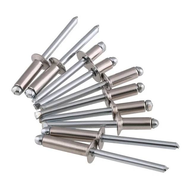 POP Rivets Testa Cupola Rivetto Cieco A2 Acciaio Inox 3mm, 3,2mm, 4mm, 5mm