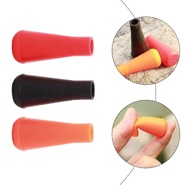 50 Embouts D'encoches De Flèche (insert) - ID 6.2mm - Plastique 8 Grains - SHARROW