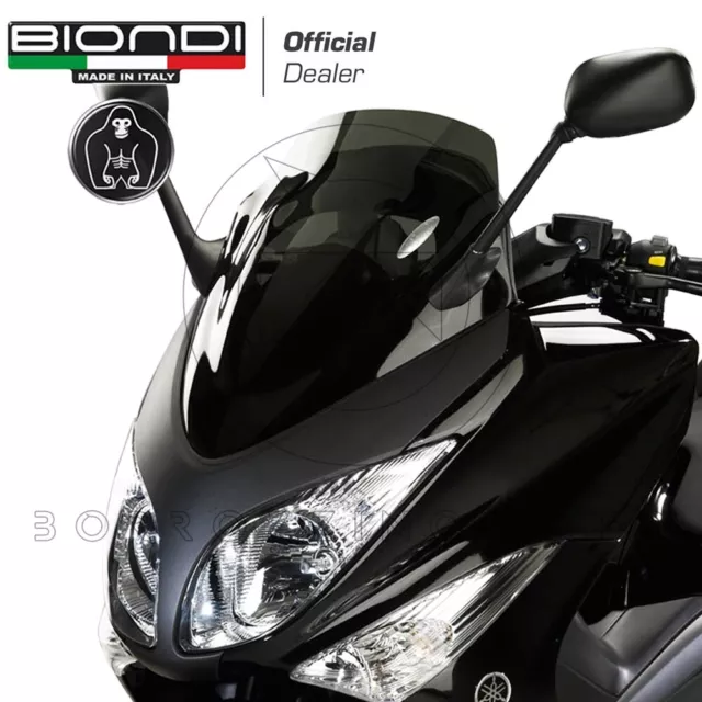 Biondi Cupolino Sport Basso Spoiler Fume' Scuro Yamaha T-Max Tmax 500 2008-2011