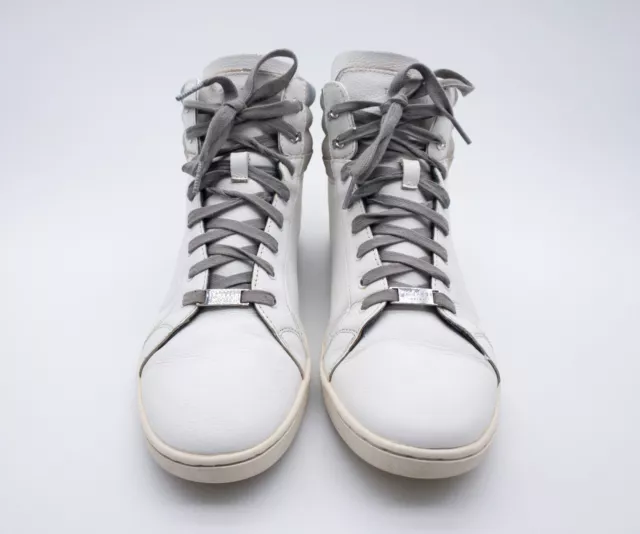 TED BAKER Mykka Uomo Scarpe Tempo Libero Sneaker Boots Bianco Tg. 43 Eu Art 3