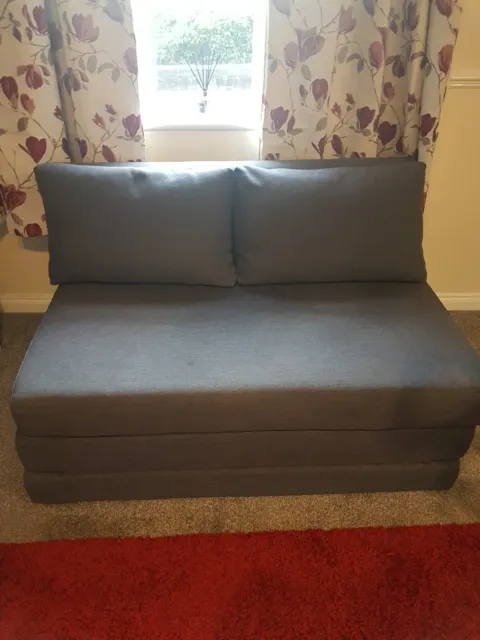 John Lewis Kip small double sofa bed Grey.  VGC.