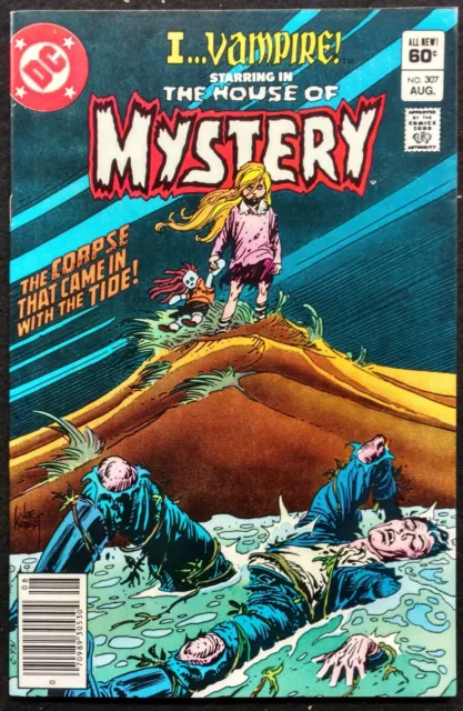 House Of Mystery 1982 #307 Nm Flawless! Joe Kubert I- Vampire Cover,Mad Bomber