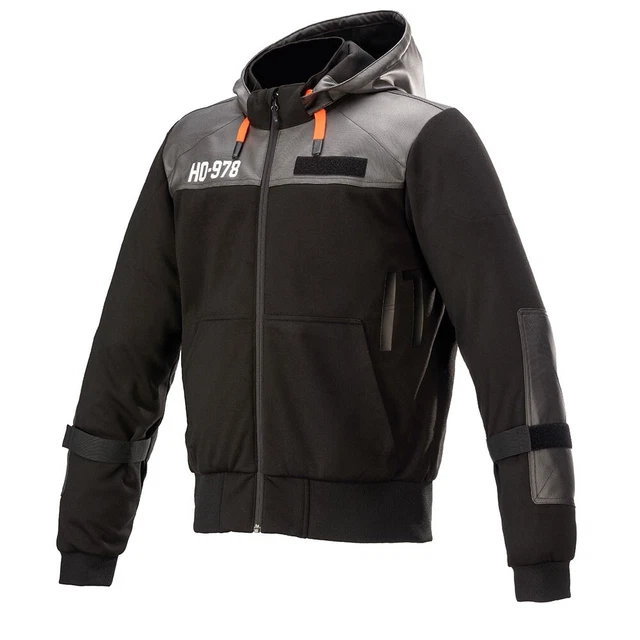 Felpa con cappuccio Alpinestars Shotaro nera