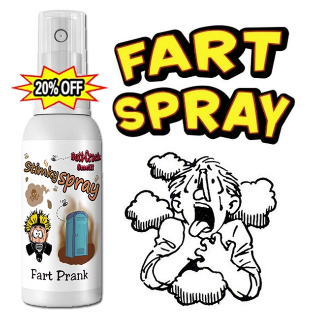 LARGE FART SPRAY CAN GaG Liquid Stinky Poop Ass Turd Vomit Puke Stink