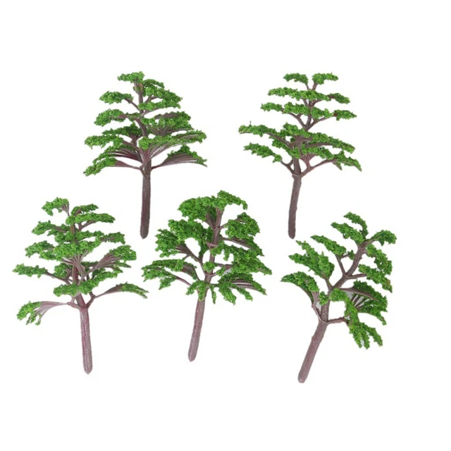 Arbre Miniature 12 Cm – Modèle Réaliste Pour Maquette, Train Miniature, Jardin De Sable Et Déco DIY