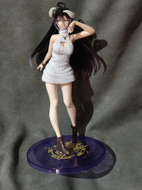 Figura Albedo Mini Vestido Cow Pattern – Furyu Trio-Try-iT 21 Cm, Overlord, ATBC-PVC Y ABS, Ideal Para Coleccionistas