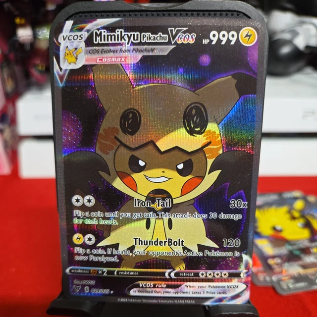 Pikachu Dark Magician Holo Cosplay Card – Ultra Rare ACG Doujin – Near Mint