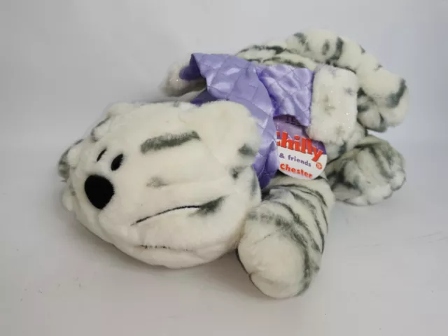 Vintage Tesco Chilly and Friends Chester Lovely Cat TAGGED Plush Soft Toy