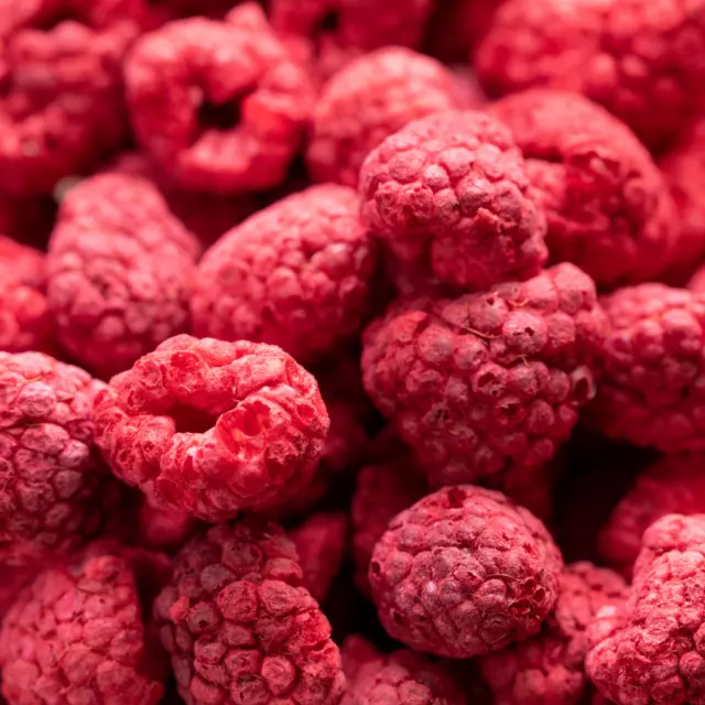 Premium 50g Freeze Dried Raspberry Whole Raspberries