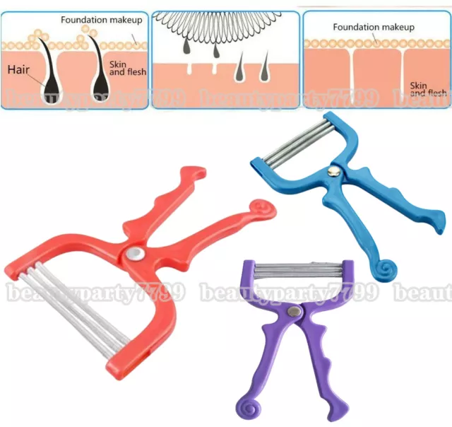 Epi Face Roller Epilator Threading Facial Hair-Remover Beauty Tool Spring R