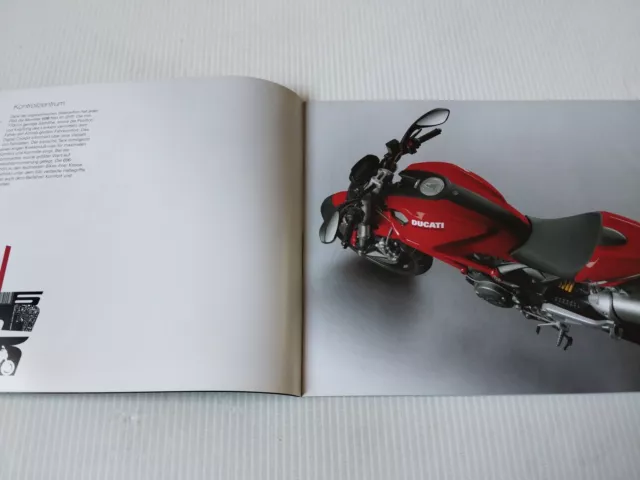 Ducati Monster 696 de 2008 FR/D Prospectus Catalogue Brochure Moto 3