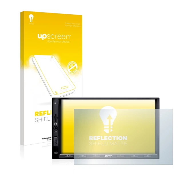 upscreen Pellicola Protettiva per Atoto A6 Pro Opaca Protezione Schermo