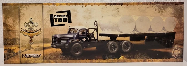 ENSEMBLE NOREV 1/43 TBO15 Berliet et sa semi-remorque TITAN EUR 159,00