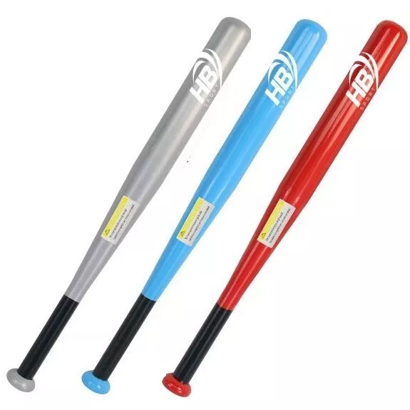 Mazza Da Baseball Softball Ferro Allenamento Adulti Ragazzi Bambini 63-71-83Cm