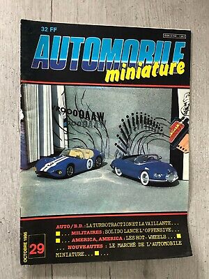 Bburago Magazine Automobile Miniature n°47 Avril 1988 BBurago Majorette Jaguar 54 pages 