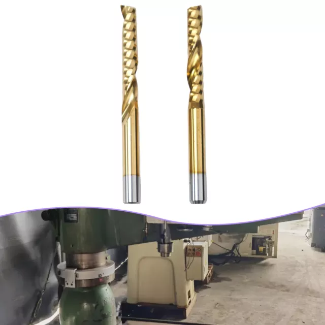 End Mills Milling Cutter Grinding High Precision Polishing Single Flute