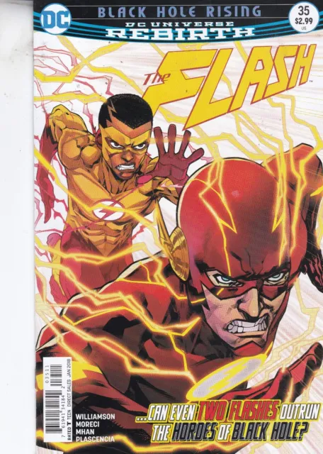 Dc Comics The Flash Vol. 5 #35 January 2018 Fast P&P Same Day Dispatch