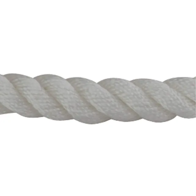 TWISTED Nylon LINE 3/8"X10' White (301110010WH-1)