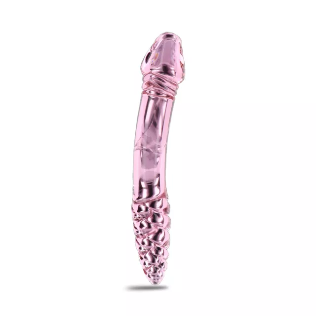 Sextoys Pour Tous Double Dong en Verre Rhinestone Scepter - TOYJOY