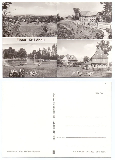 104246 - Eibau, Kr. Löbau - Echtfoto - alte Ansichtskarte