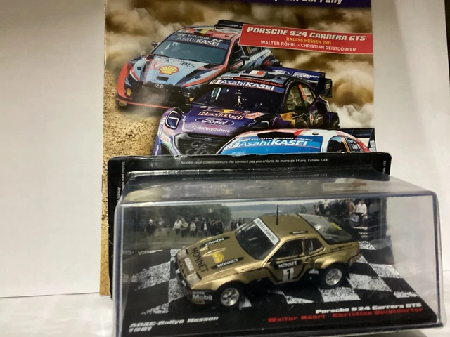 IXO Porsche 924 Carrera GTS #1 Rohrl Rally d'Antibes 1981 1/43 RAC366