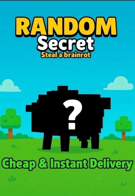 1 RANDOM secret in steal a brainrot EUR 15,00 - PicClick DE