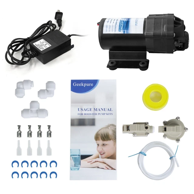 Watts Premier Kit Pompa Booster 560043 Per Osmosi Inversa – Aumenta Pressione E Produzione Acqua