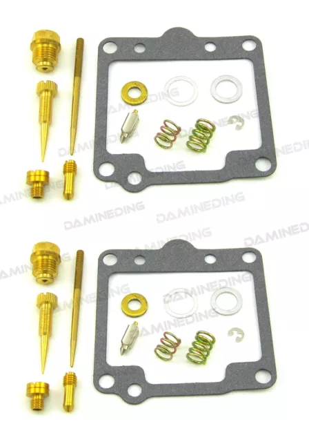 2 X  High Quality Carburetor Rebuild Carb Repair Kit XS400 & XS400D (1977)