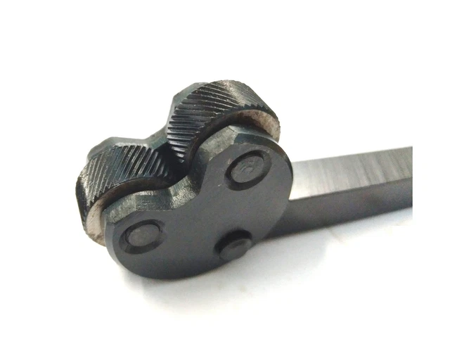 New Knurling Tool Pivot Head Diamond Medium Pitch Pattern 1/2" Sq. Shank-Lath...