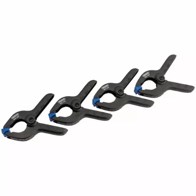 DRAPER 82777 - 40mm Capacity Spring Clamp Set (4 Piece)