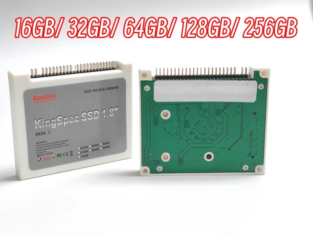 KingSpec 1.8-inch ZIF 40-pin SSD Solid State Disk SMI Controller (MLC)