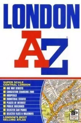 London Street Atlas (paperback) (A-Z Street Atlas)