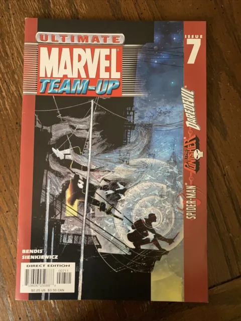 Ultimate Marvel Team-Up #7, Spider-Man, Daredevil, Punisher, VF/NM 2001, Unread!