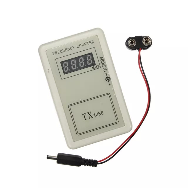 RF Remote Control Wireless Frequency Meter Counter 250-450MHZ Detector Cymometer