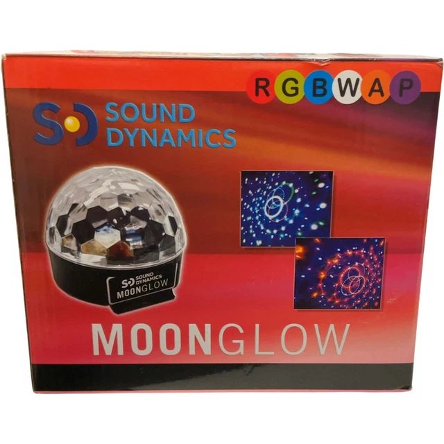 SOUND DYNAMICS MOONGLOW Spinning Disco Beam Effects Light 2193 £25.00 ...