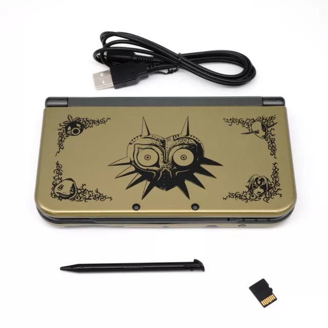 Nintendo New 3DS XL LL Legend of Zelda Majora's Mask Gold (USA Seller) IPS