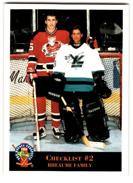 1994-95 CLASSIC PRO Prospects Rheaume Family #129 Albany River Rats ...