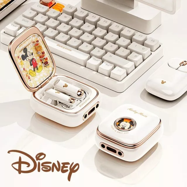 BRANDNEU - Disney Mickey Minnie Maus drahtlose In-Ear Bluetooth Kinder Kopfhörer
