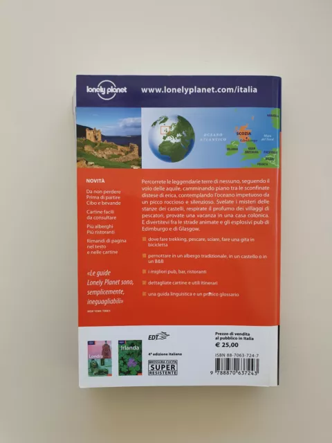 SCOZIA - GUIDA TURISTICA EDT LONELY PLANET - italiano 2004 3