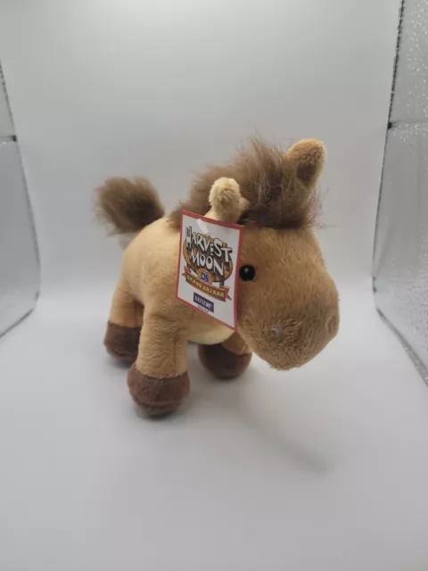 HARVEST MOON DS GRAND BAZAAR Promo HORSE PLUSH New W/Tag Natsume