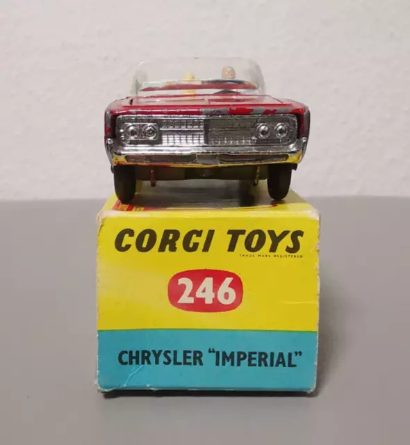 Corgi Toys 246 - Chrysler Imperial Vintage in OVP Made in Großbritannien
