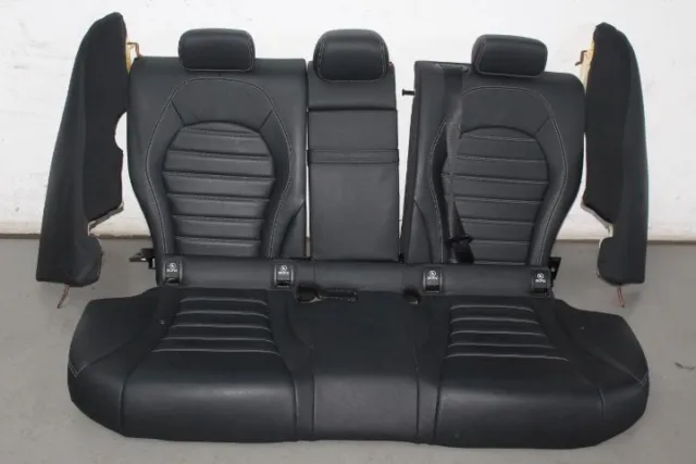 Mercedes W205 Kombi C-Klasse Sitze Seidenbeige Lederausstattung
