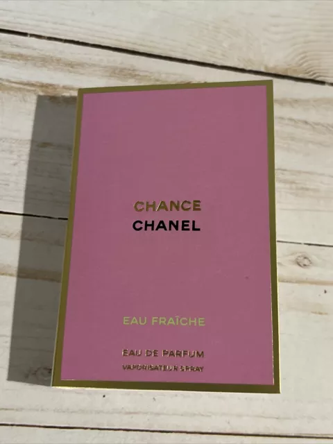 NEW ~ CHANEL Chance Eau Fraiche Eau De Parfum Sample Spray .05oz