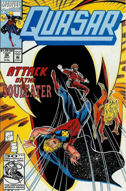 Quasar #36 VF; Marvel | Mark Gruenwald - we combine shipping