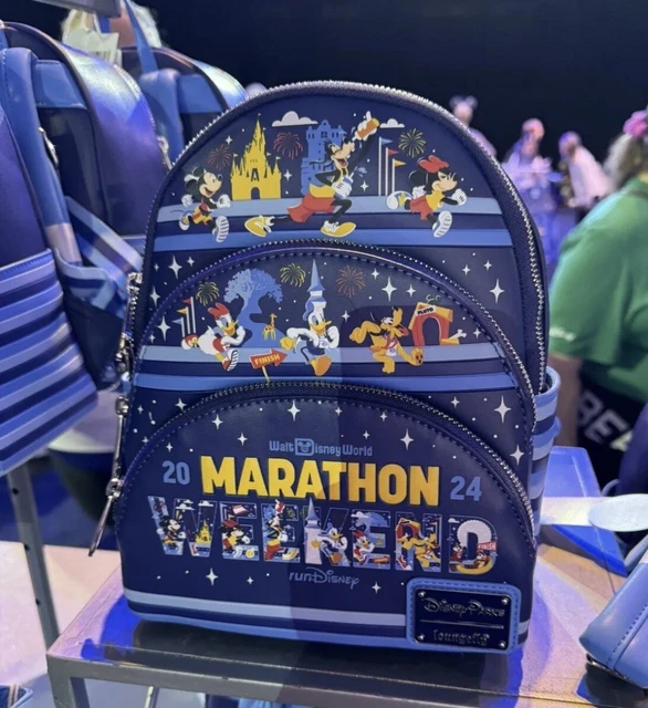 DISNEY PARKS 2024 Walt Disney World Marathon Weekend Loungefly Backpack