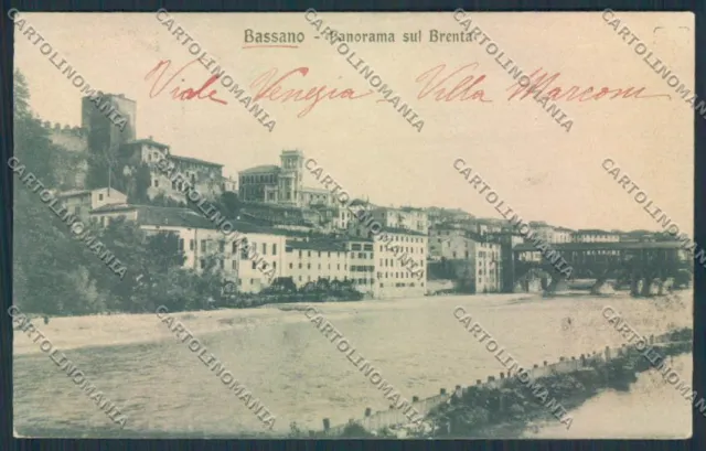 Vicenza Bassano cartolina MV0976