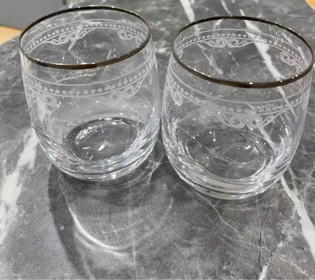 JILL STUART Glass Tumbler 250ml Pair Set